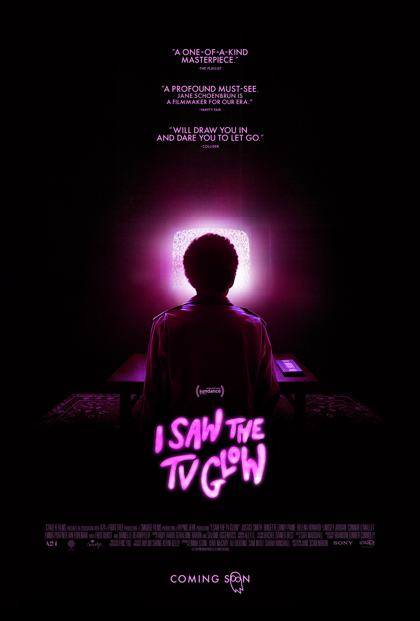 I Saw the TV Glow Poster